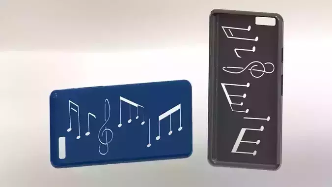 iphone 6 plus case-music 2 3D print model