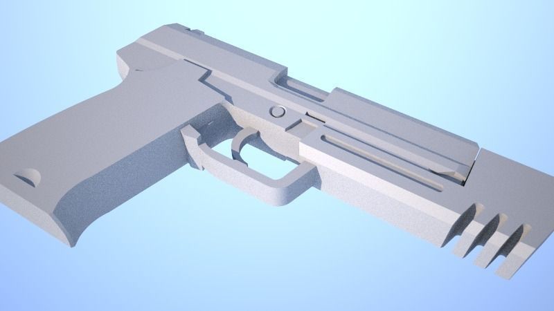 USP - Match 9mm 3D model_3