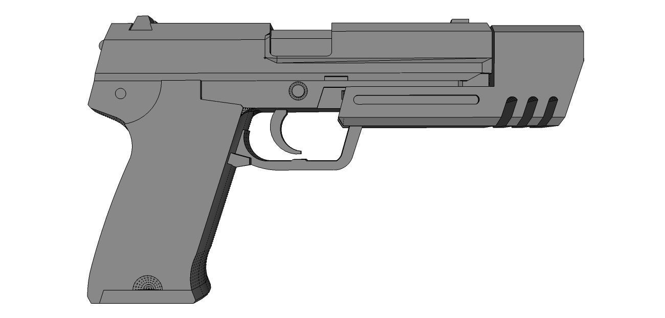 USP - Match 9mm 3D model_6