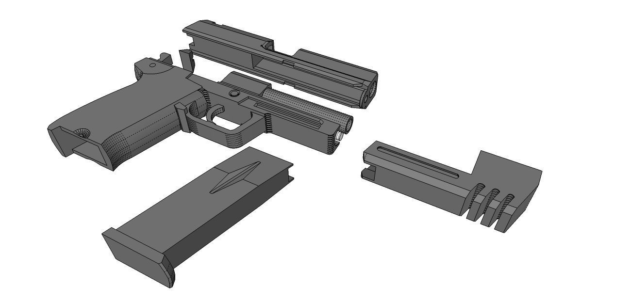 USP - Match 9mm 3D model_8