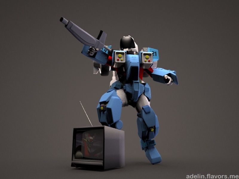 Mospeda Veritech Cyclone PBR 3D model_6