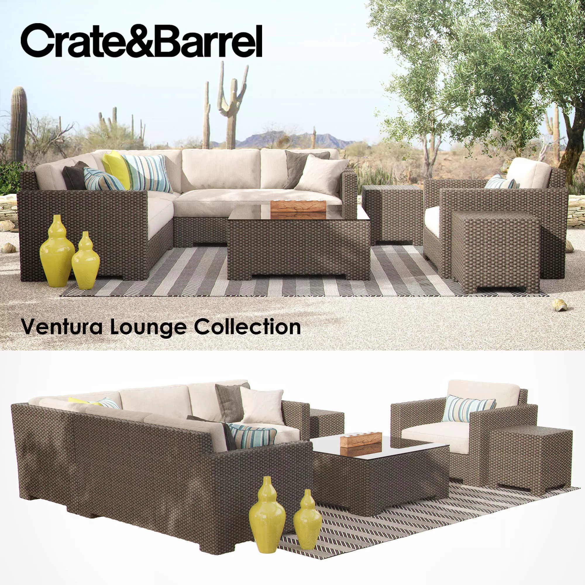 VENTURA Lounge Collection Set I 3D model