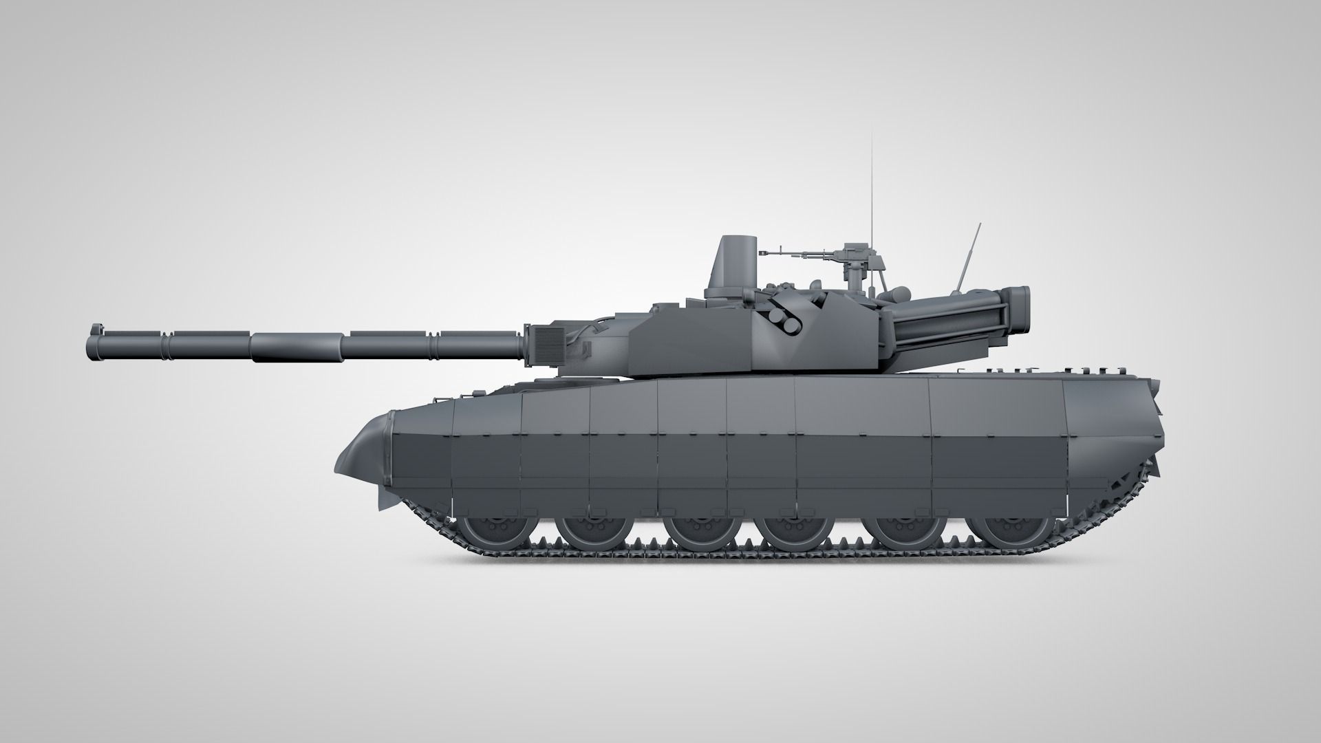Tank Oplot-M Main Battle Tank 3D model_2