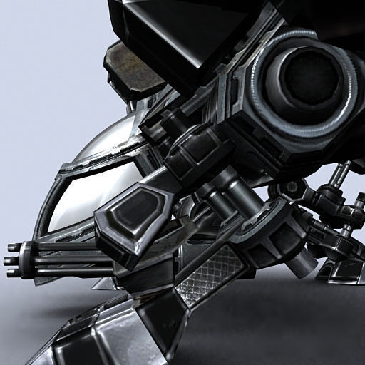 3DRT - Sci-Fi - Dropship 3 Low-poly 3D model_10