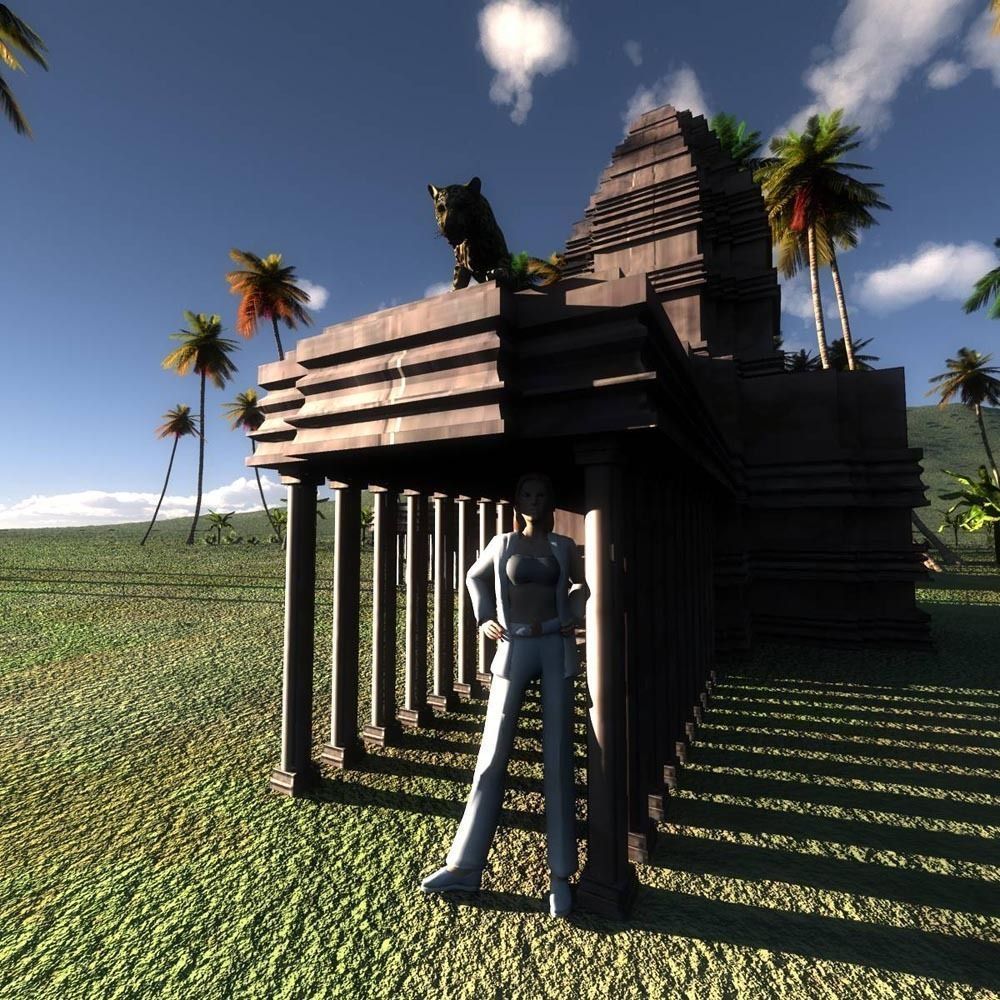 Angkor Temple 3D model_4