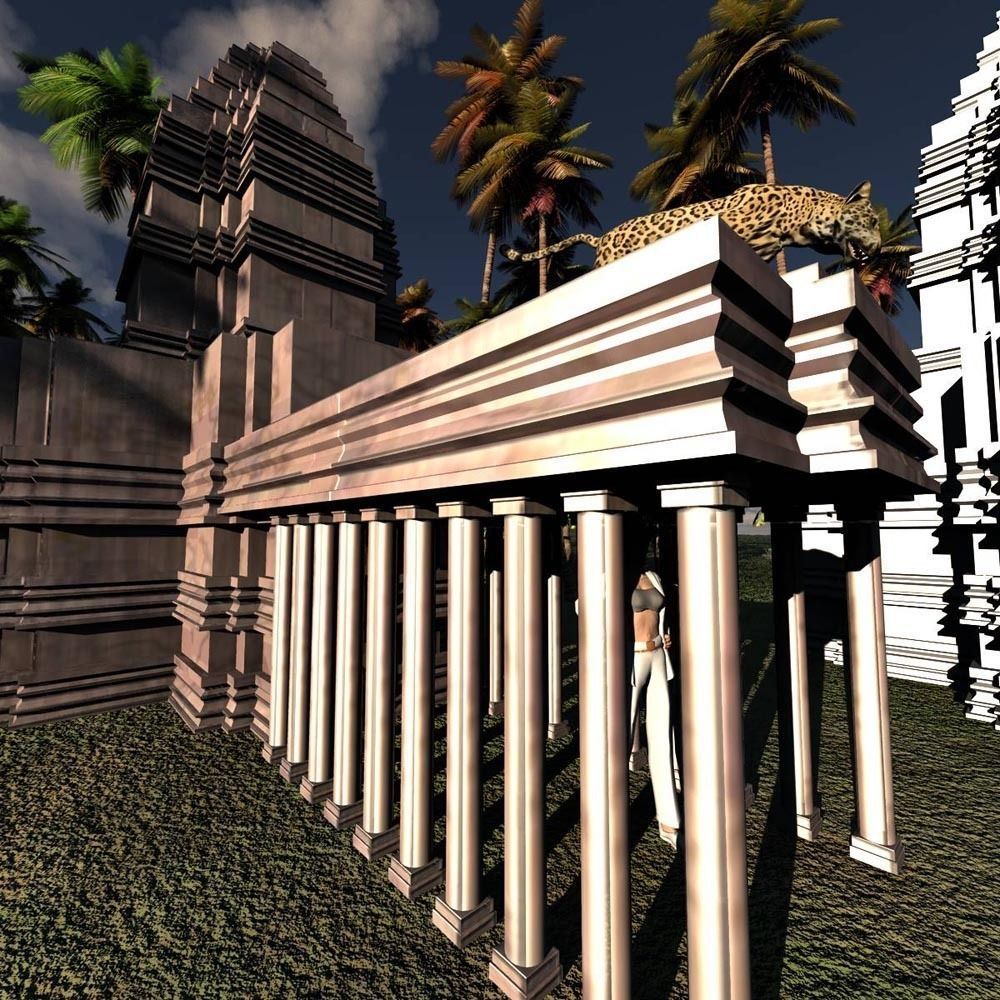 Angkor Temple 3D model_5