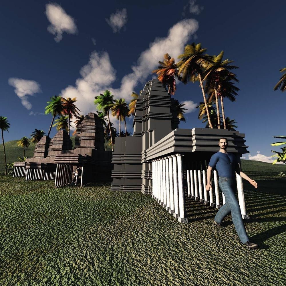 Angkor Temple 3D model_6