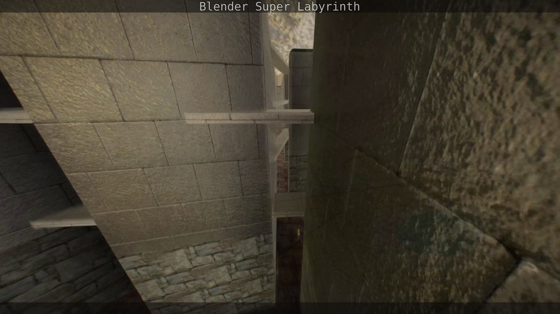 Blender Super Labyrinth Blender Game Engine Free low-poly 3D model_68