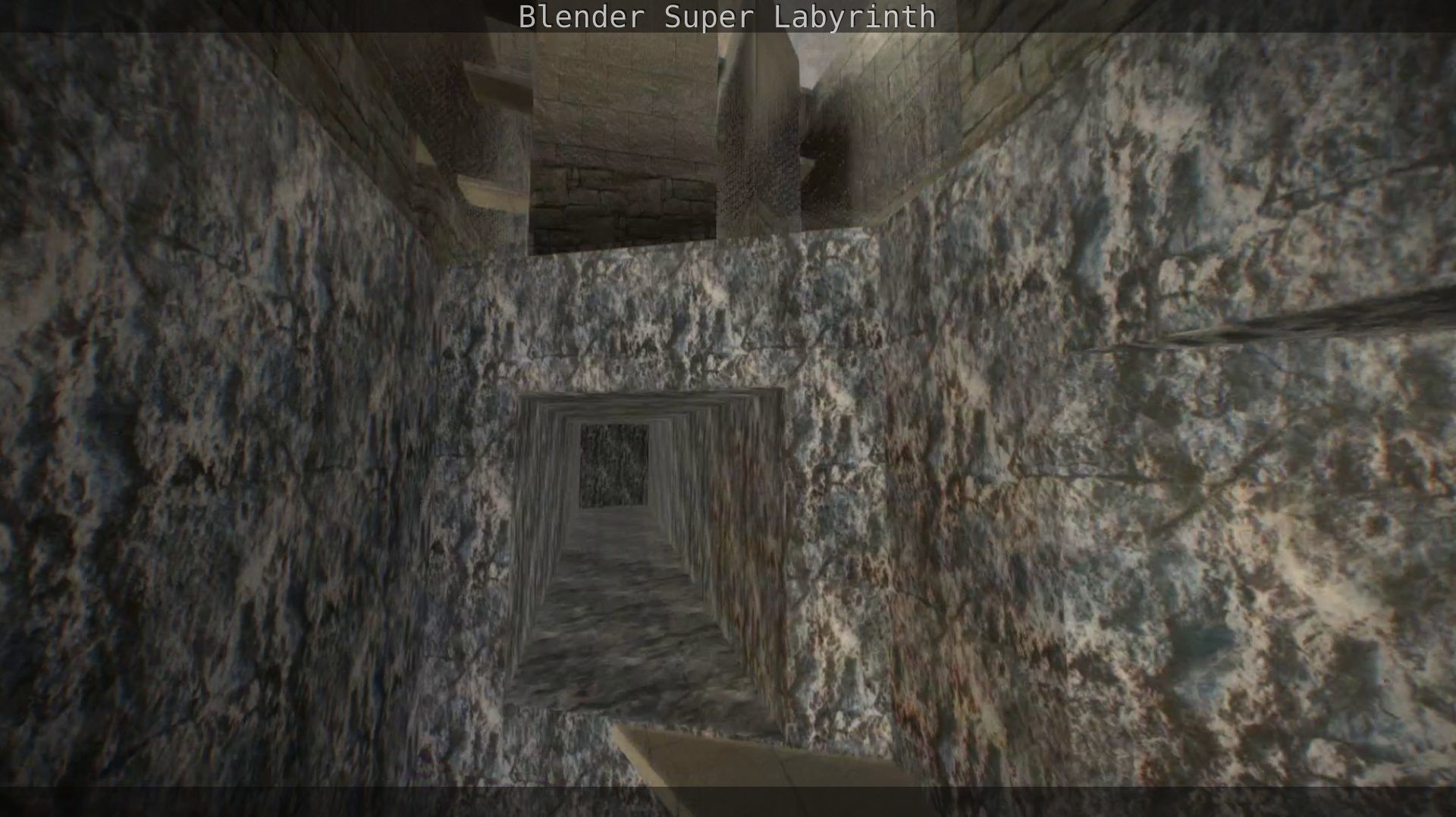 Blender Super Labyrinth Blender Game Engine Free low-poly 3D model_26
