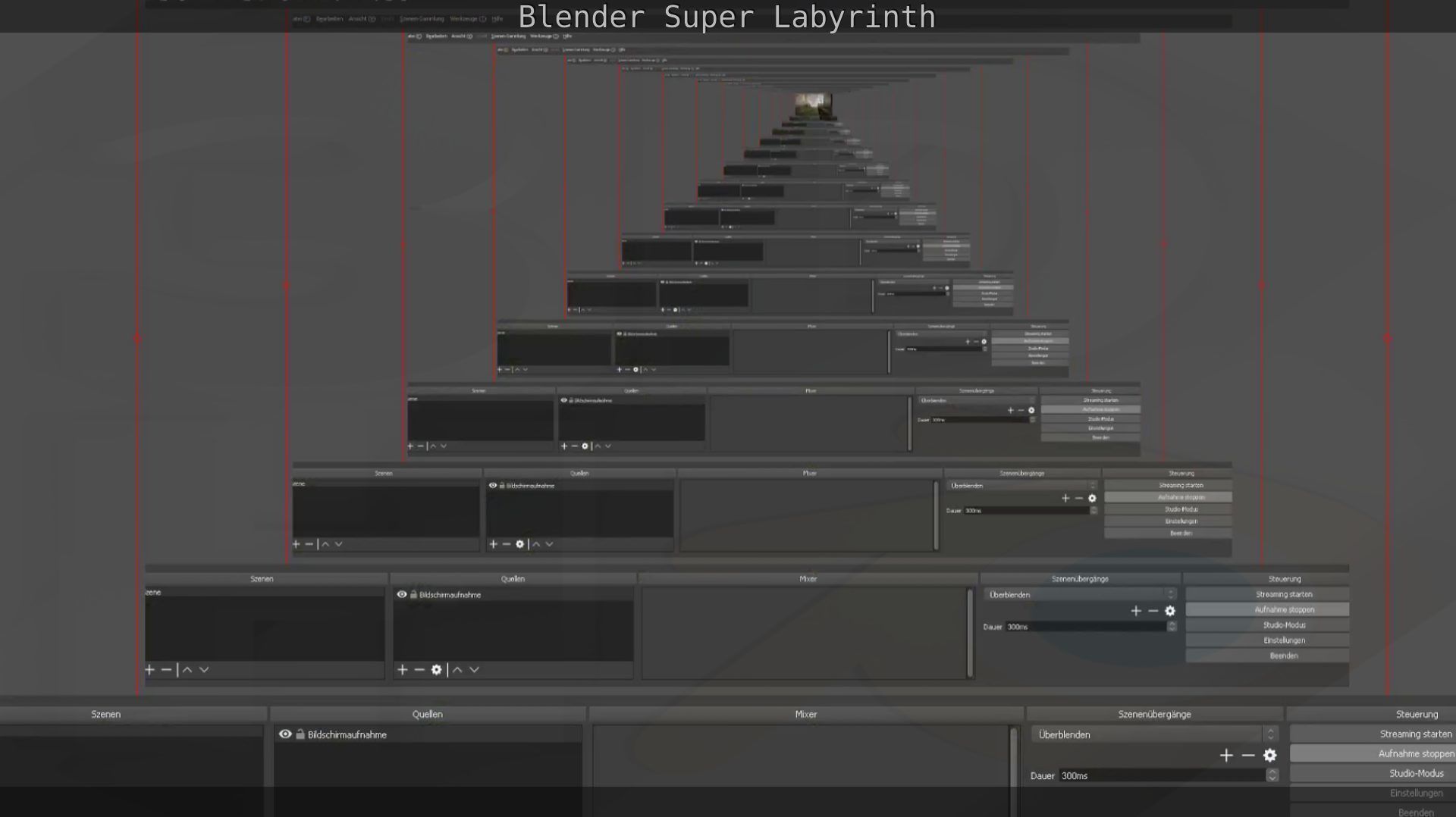 Blender Super Labyrinth Blender Game Engine Free low-poly 3D model_162