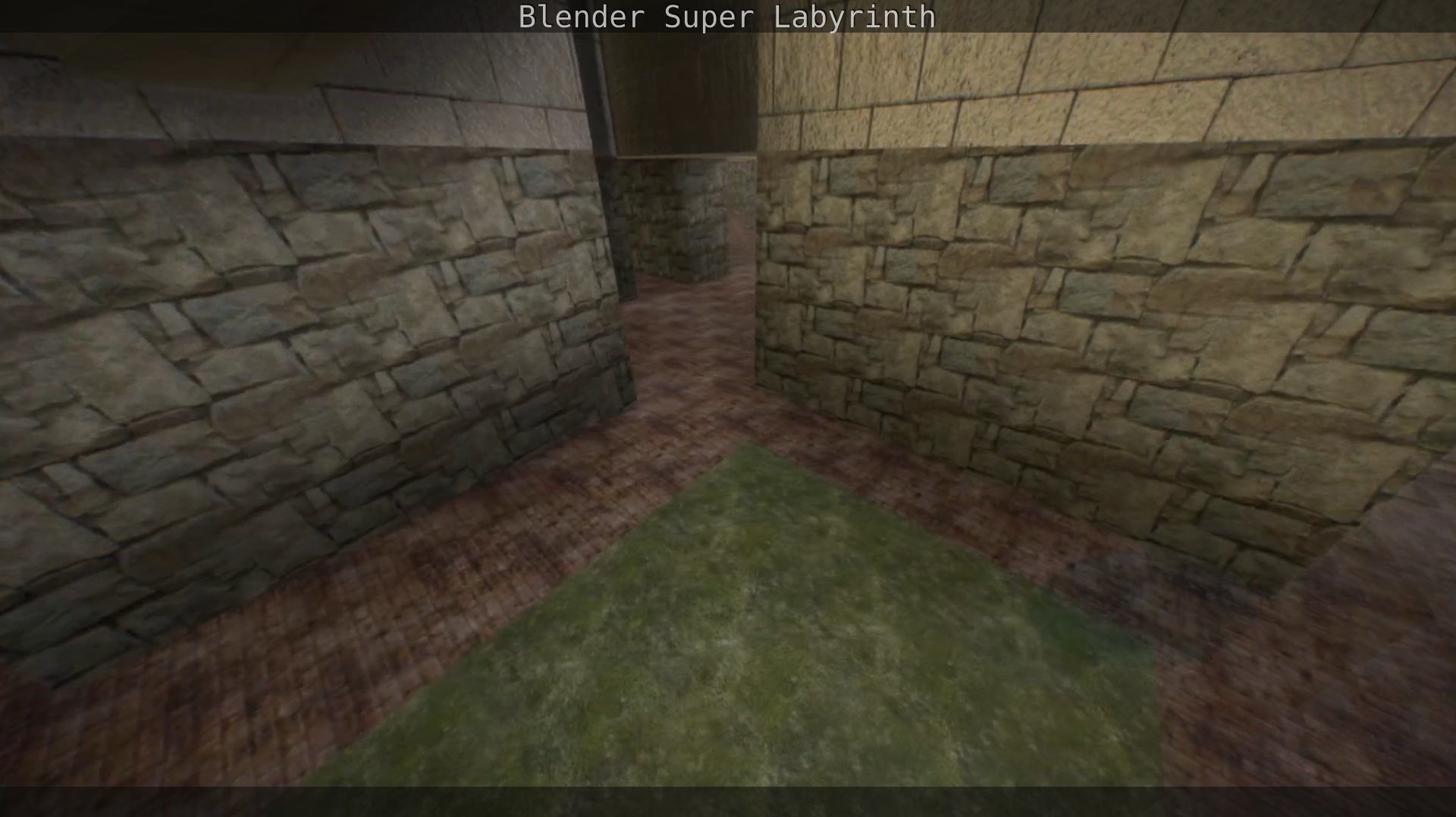 Blender Super Labyrinth Blender Game Engine Free low-poly 3D model_112