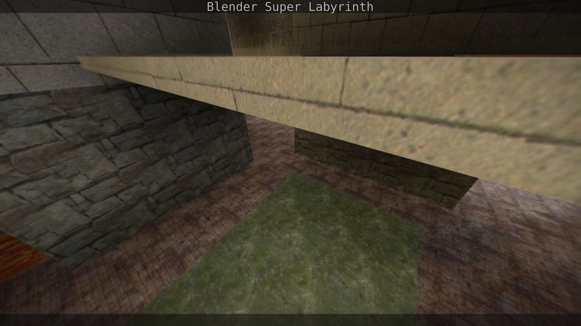 Blender Super Labyrinth Blender Game Engine Free low-poly 3D model_111