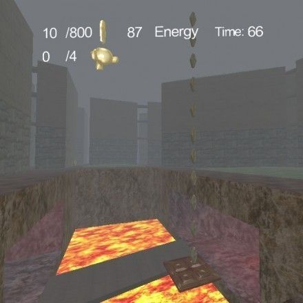 Blender Super Labyrinth Blender Game Engine Free low-poly 3D model_3