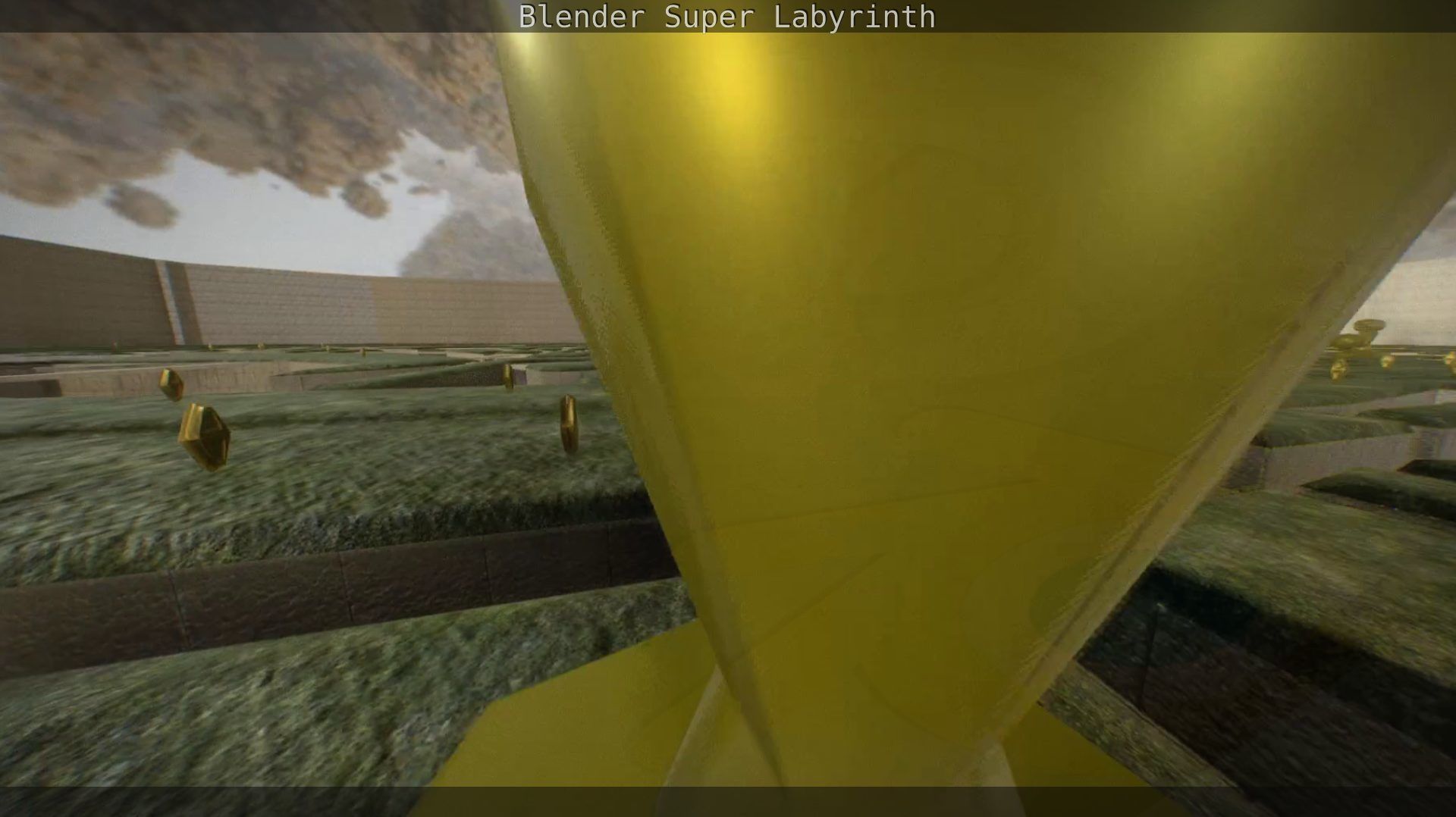 Blender Super Labyrinth Blender Game Engine Free low-poly 3D model_137
