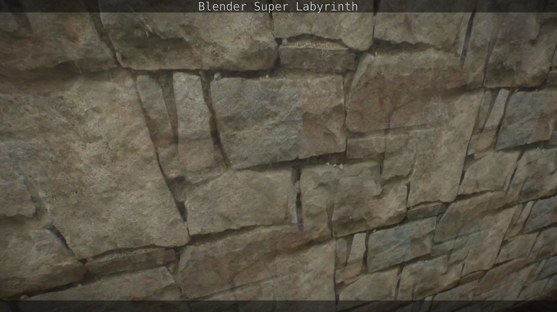 Blender Super Labyrinth Blender Game Engine Free low-poly 3D model_101