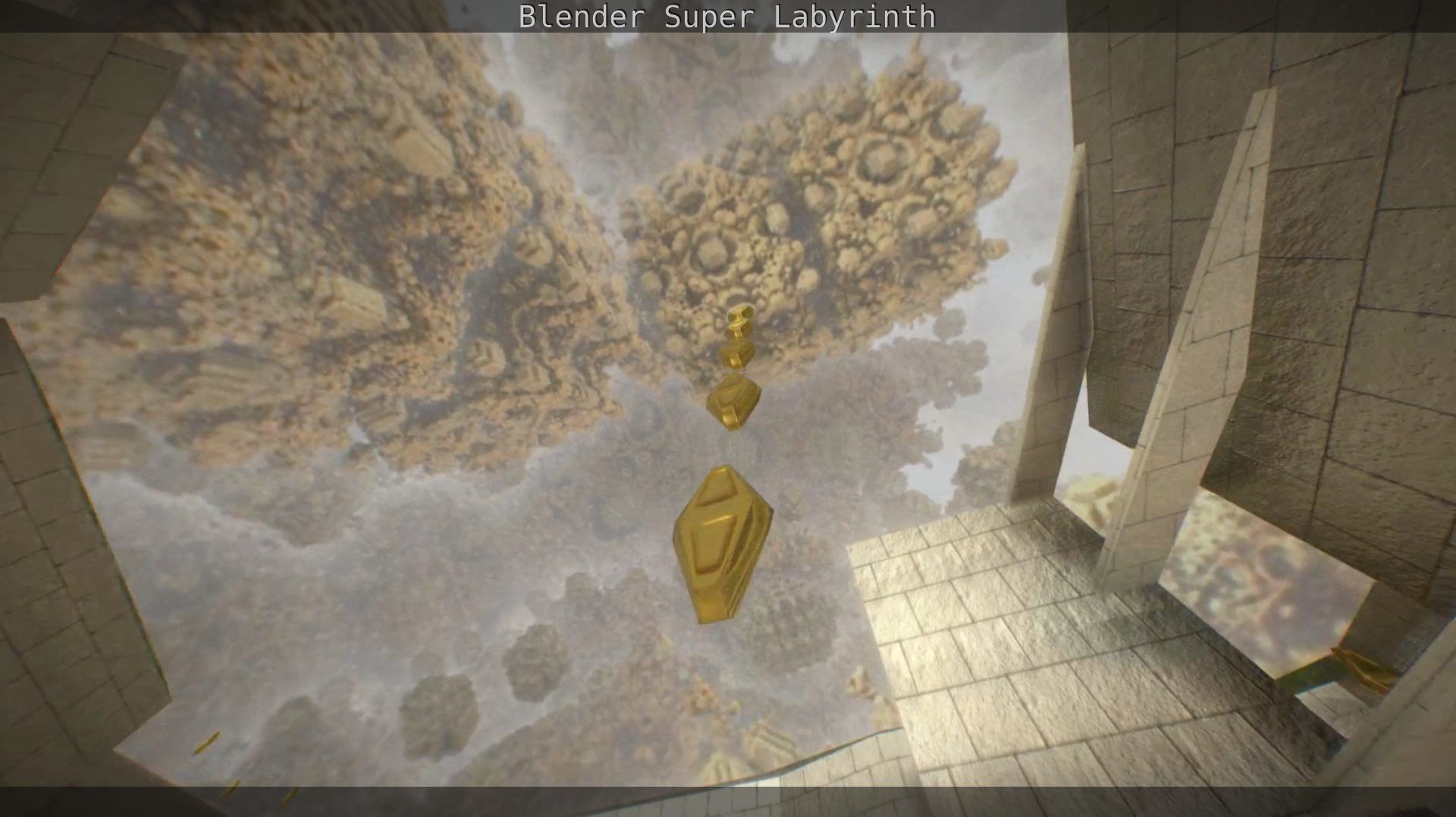 Blender Super Labyrinth Blender Game Engine Free low-poly 3D model_88