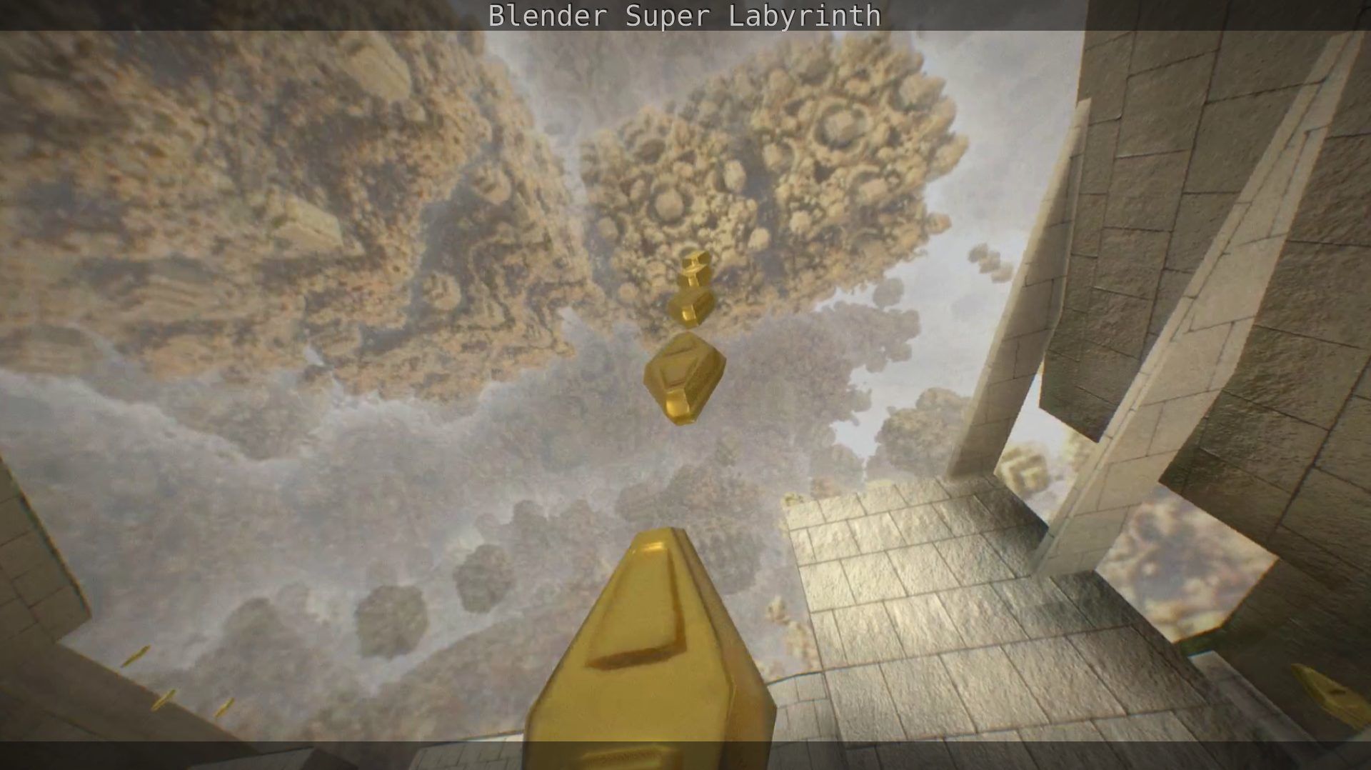 Blender Super Labyrinth Blender Game Engine Free low-poly 3D model_91