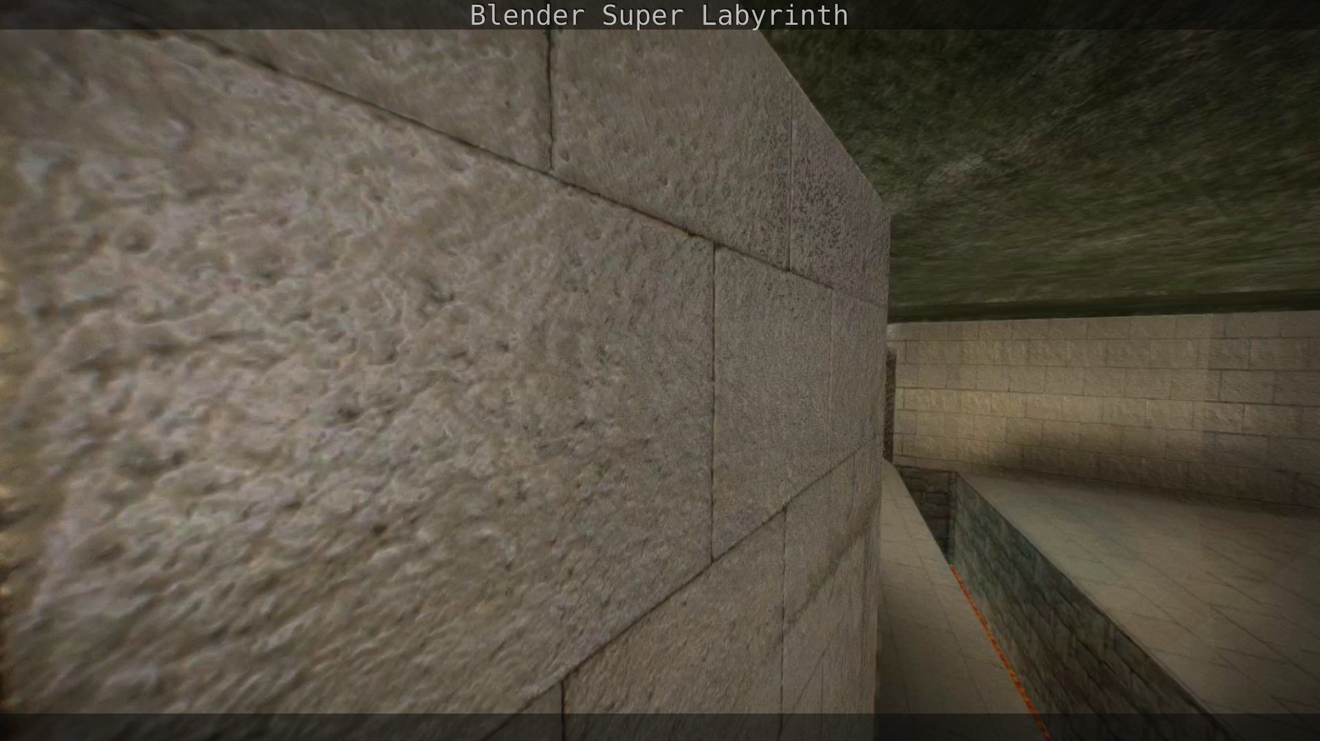 Blender Super Labyrinth Blender Game Engine Free low-poly 3D model_58