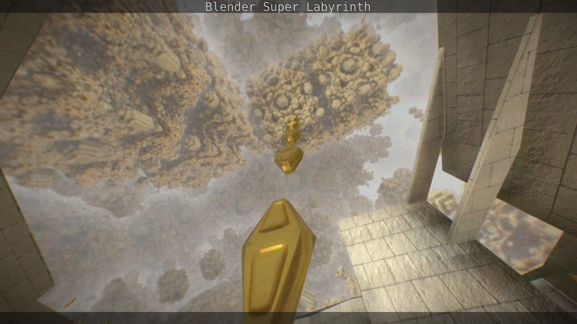 Blender Super Labyrinth Blender Game Engine Free low-poly 3D model_90