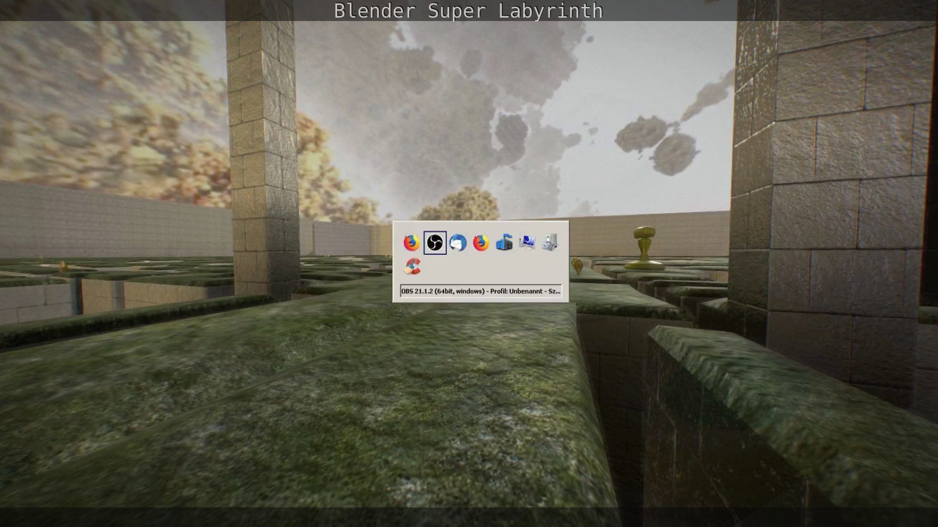 Blender Super Labyrinth Blender Game Engine Free low-poly 3D model_163