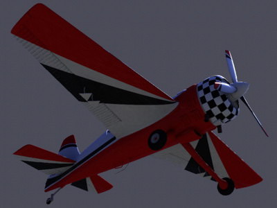 Yak 54 3D model_1