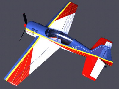 Yak 54 3D model_18