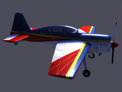 Yak 54 3D model_13