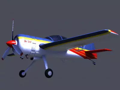 Yak 54 3D model_0