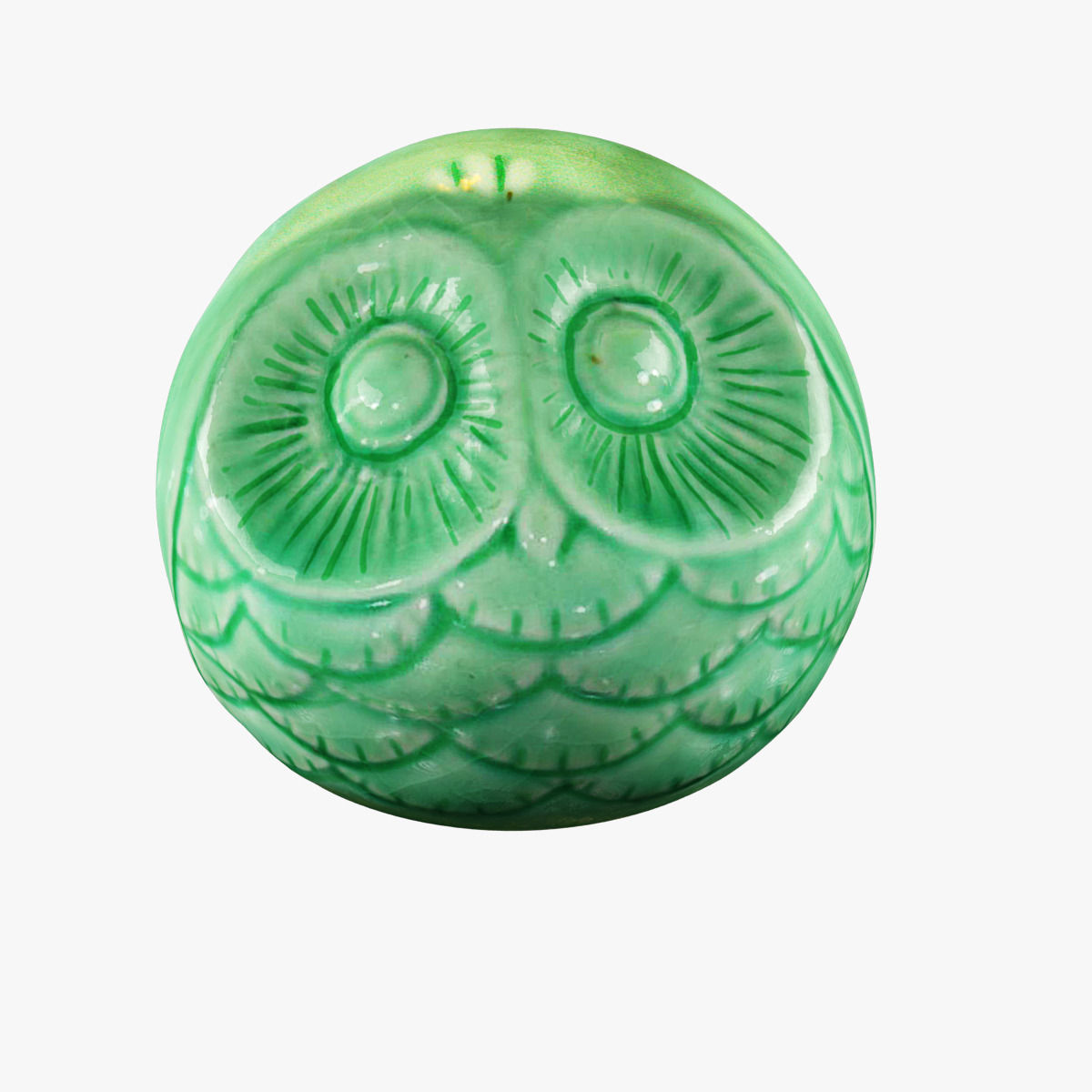 owl ceramics 3D model_2