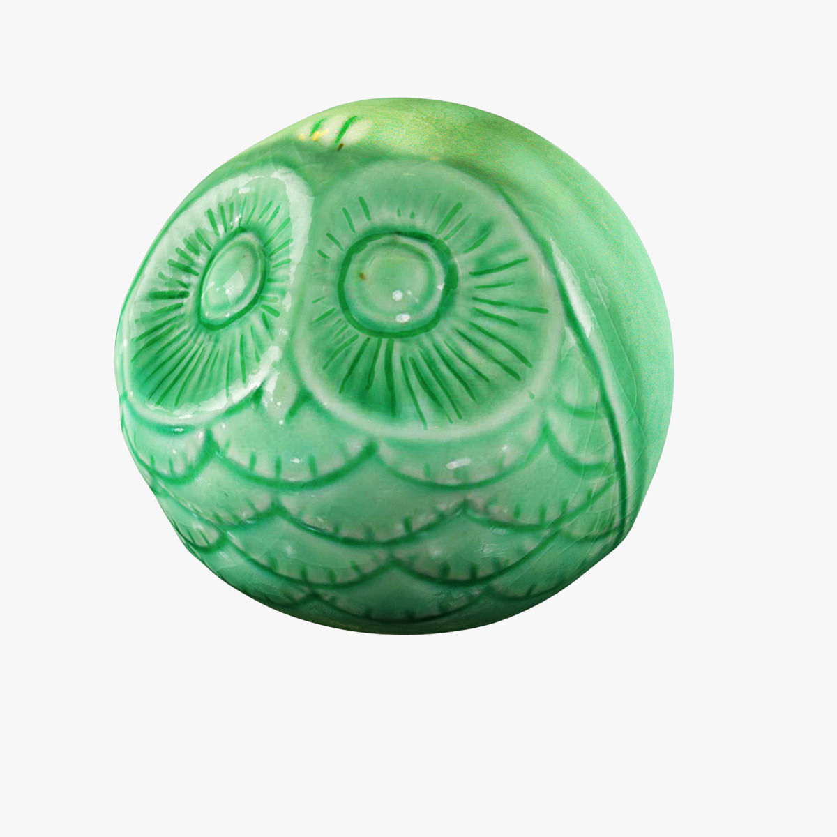 owl ceramics 3D model_1