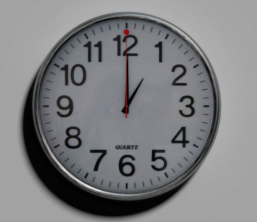 Clock BGE Cycles or with Constraints for Animations Free low-poly 3D model_9