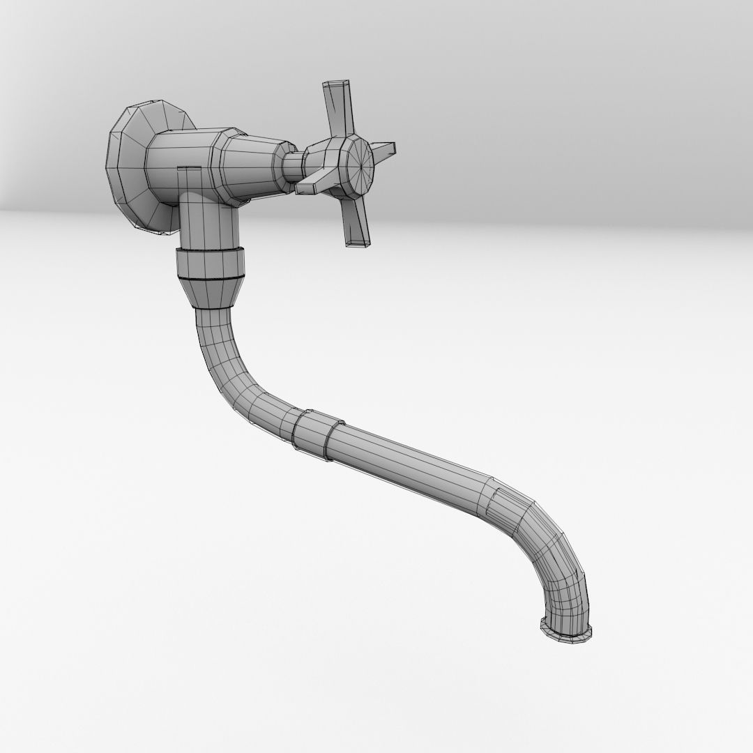 Faucet v4 3D model_4