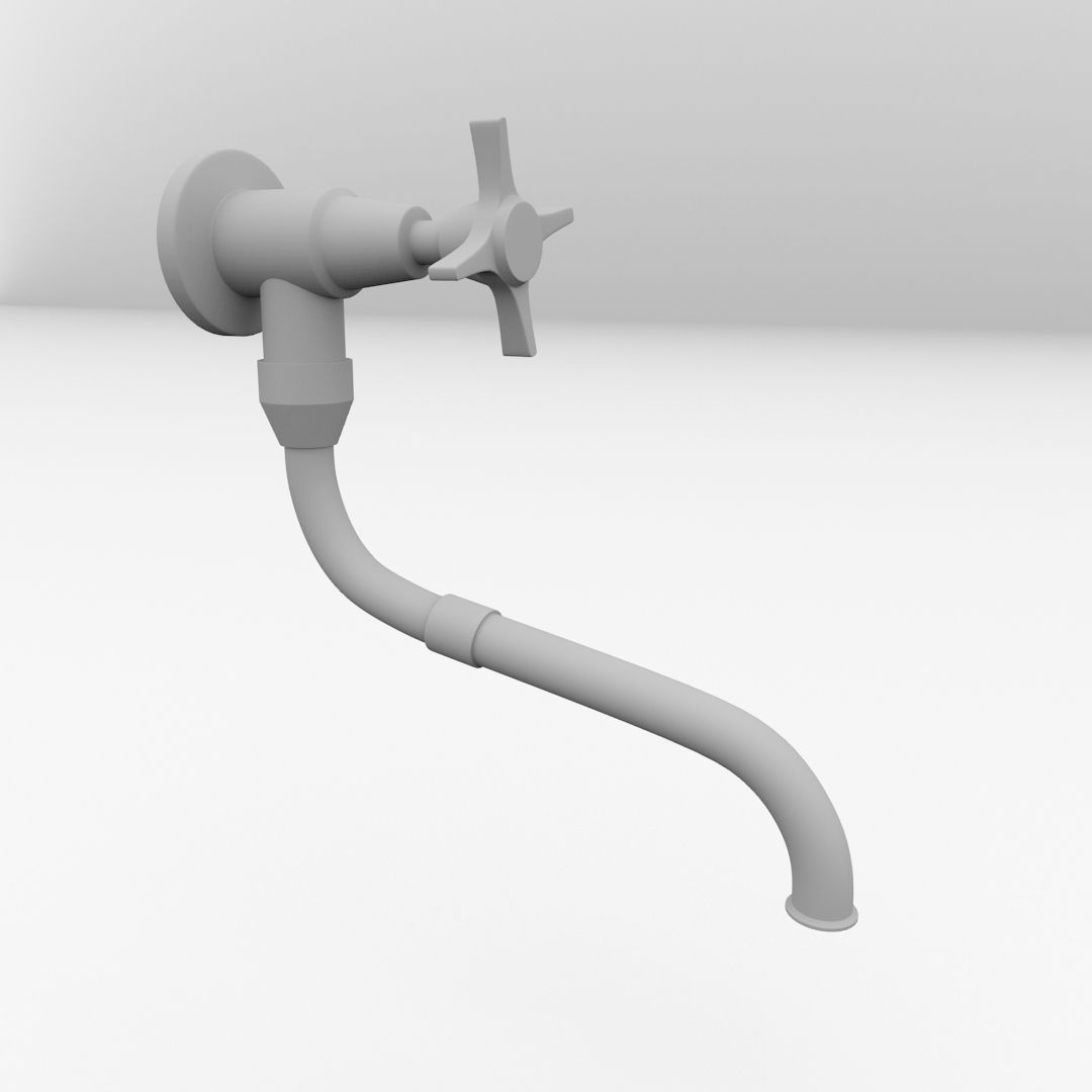 Faucet v4 3D model_3