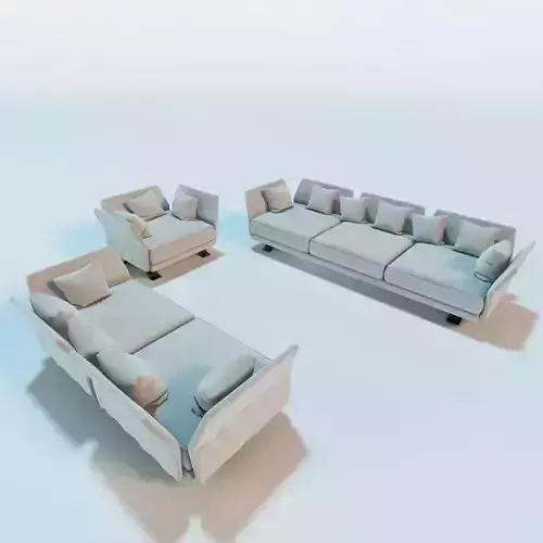 Brando Sofas Matthew Hilton 3D model