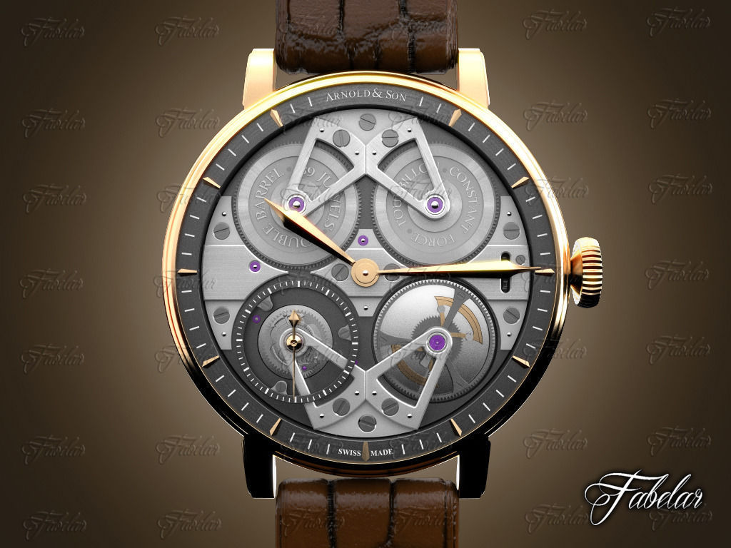 Watch 3D model_1