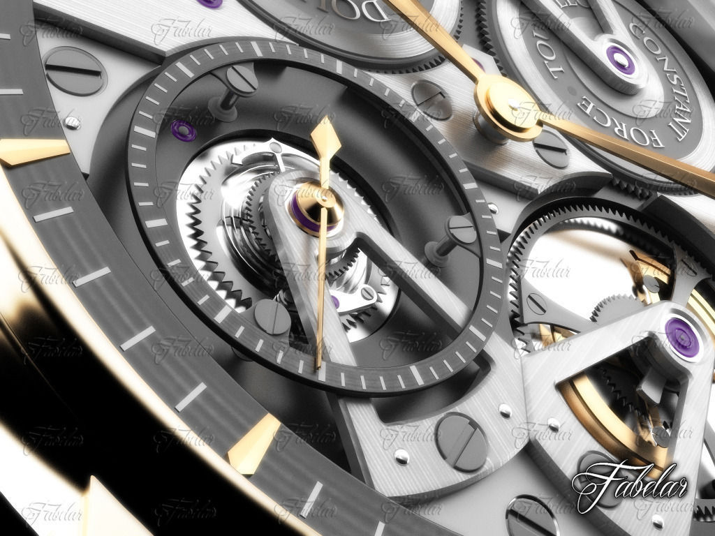 Watch 3D model_2