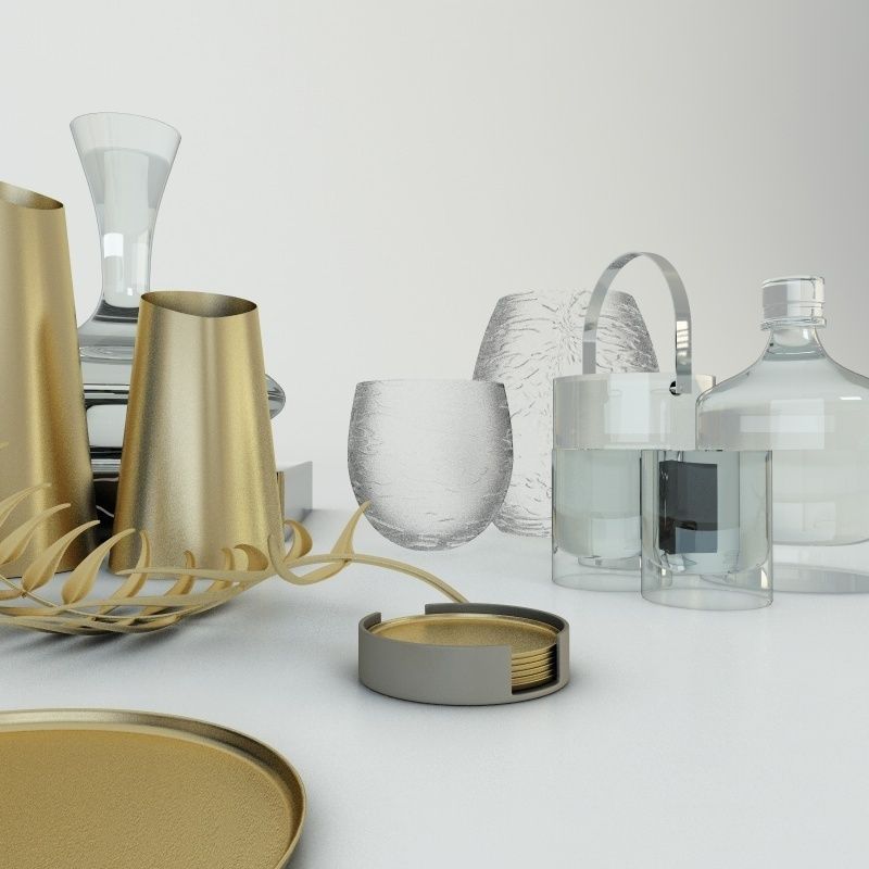 Armani Accessories 3D model_1