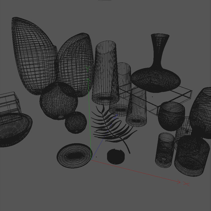 Armani Accessories 3D model_3