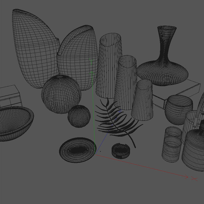 Armani Accessories 3D model_4