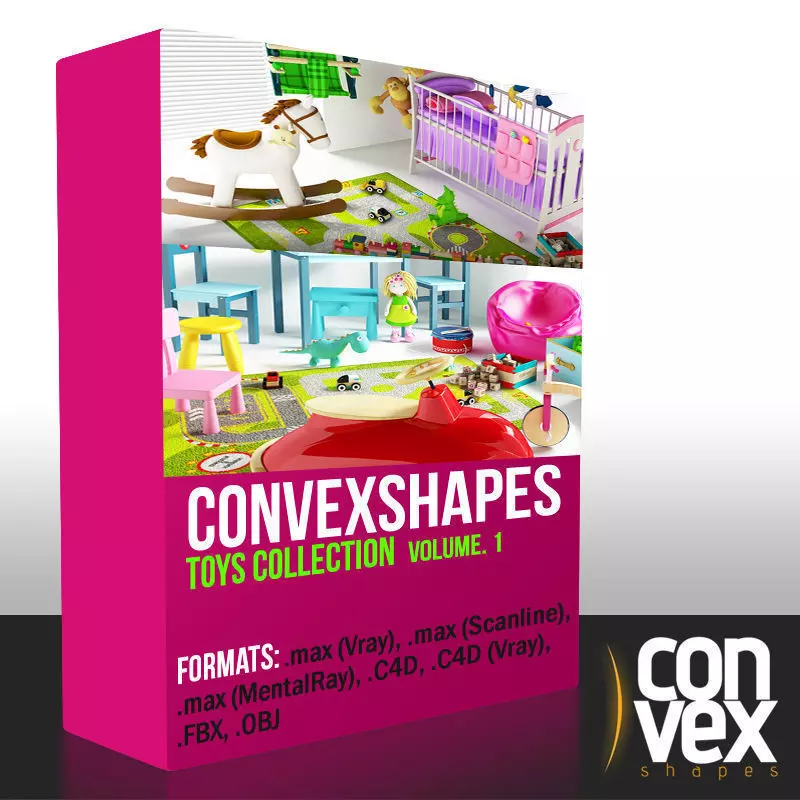 Convexshapes Toys Collection Volume 1 3D model_0