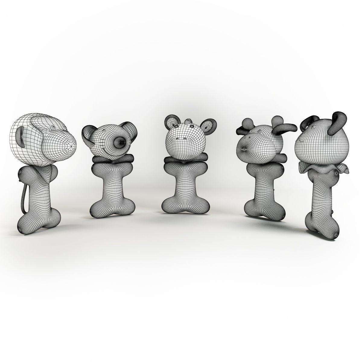 Convexshapes Toys Collection Volume 1 3D model_36