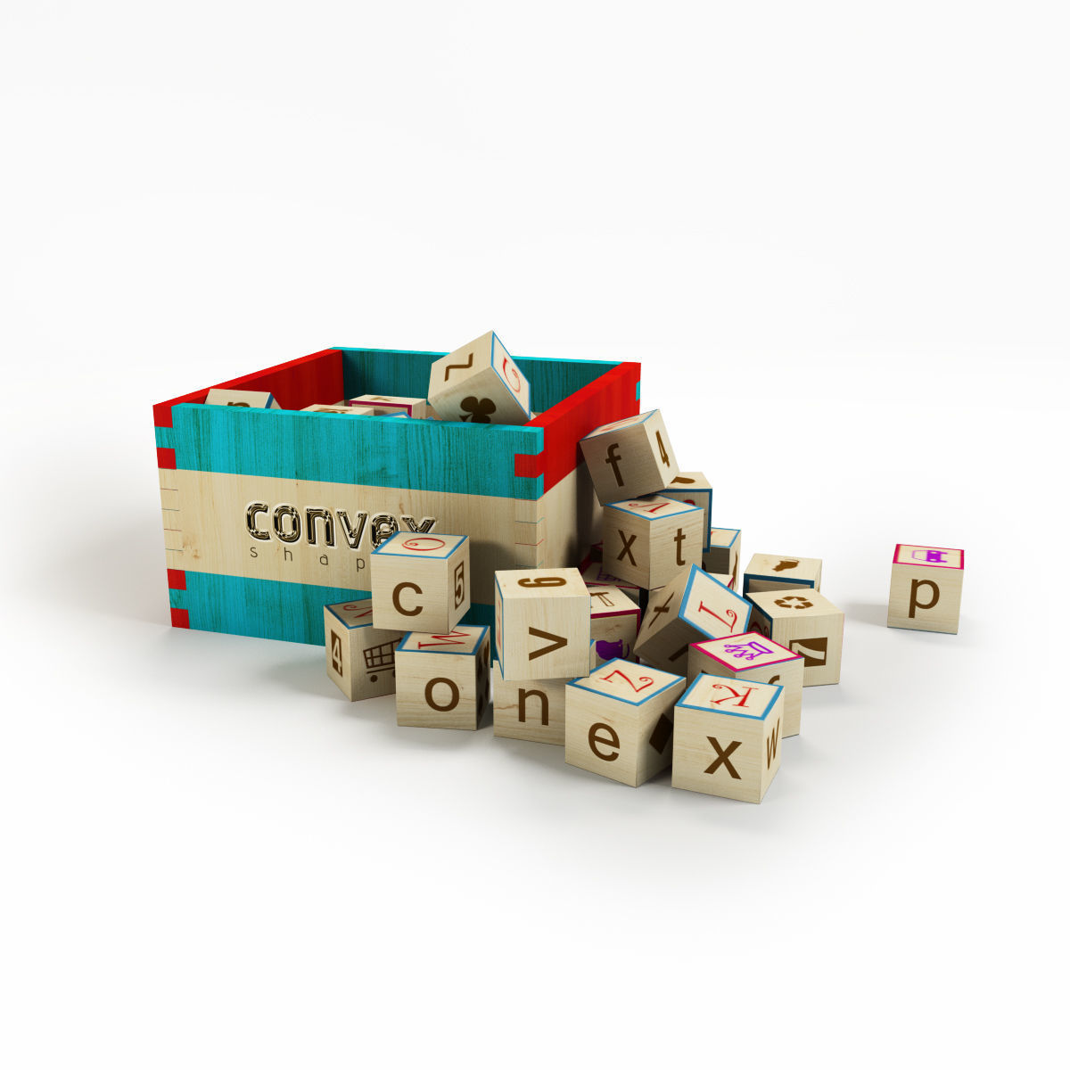 Convexshapes Toys Collection Volume 1 3D model_37