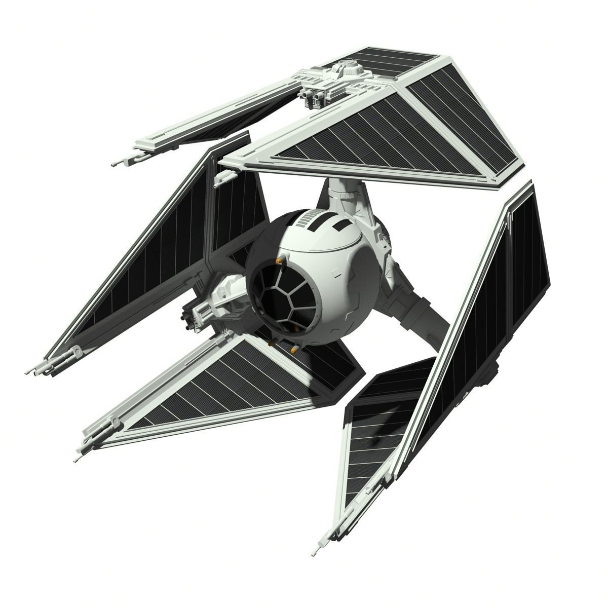 TIE Cyclone 3D model_1