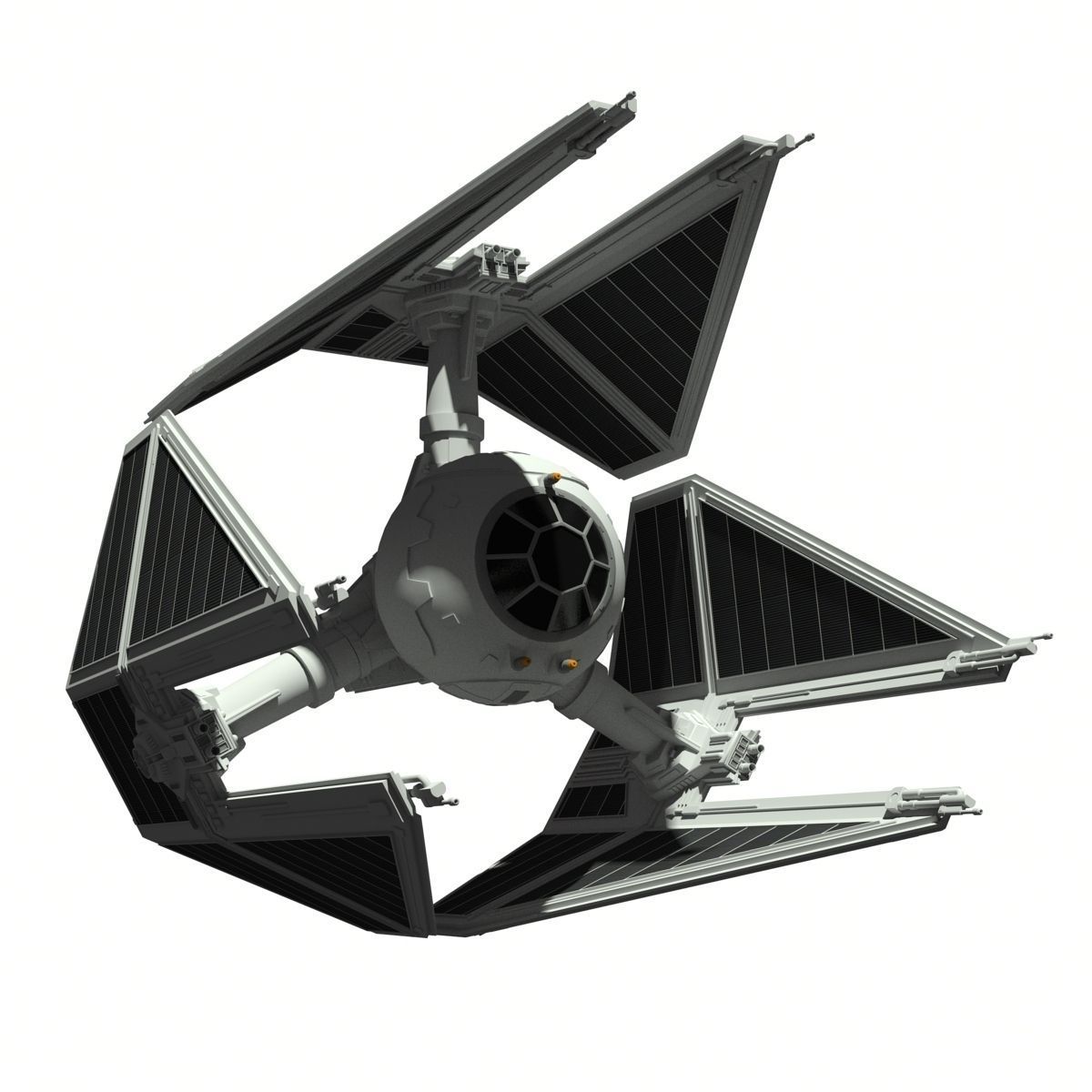 TIE Cyclone 3D model_2