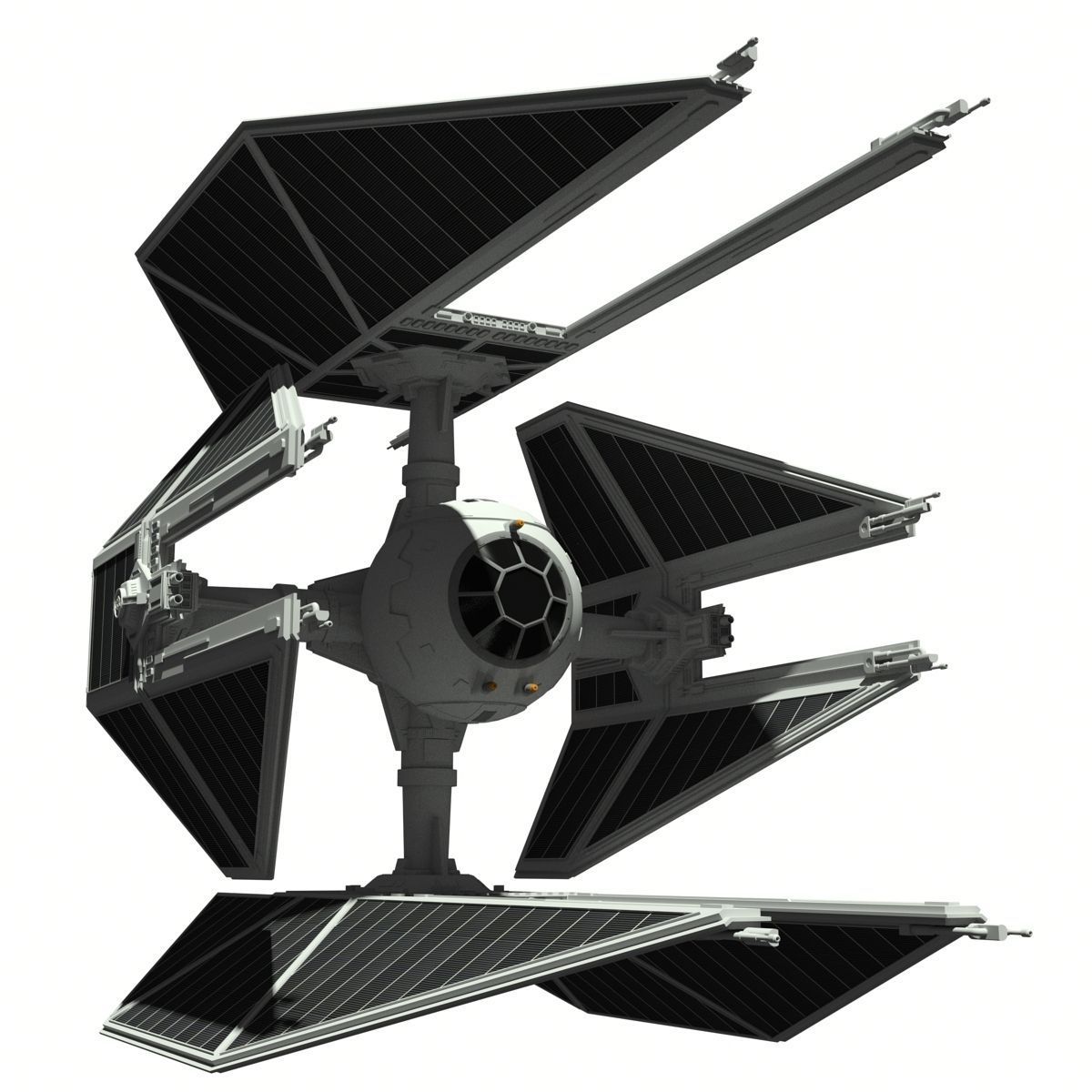 TIE Enforcer 3D model_3