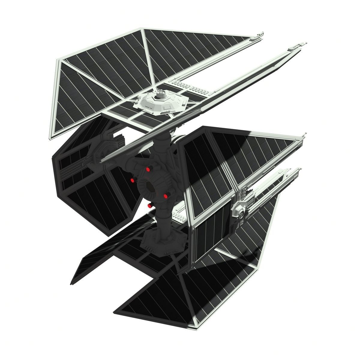 TIE Enforcer 3D model_4