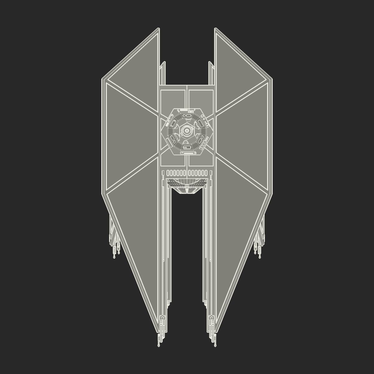 TIE Enforcer 3D model_15