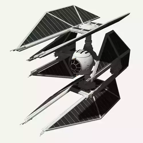 TIE Enforcer 3D model