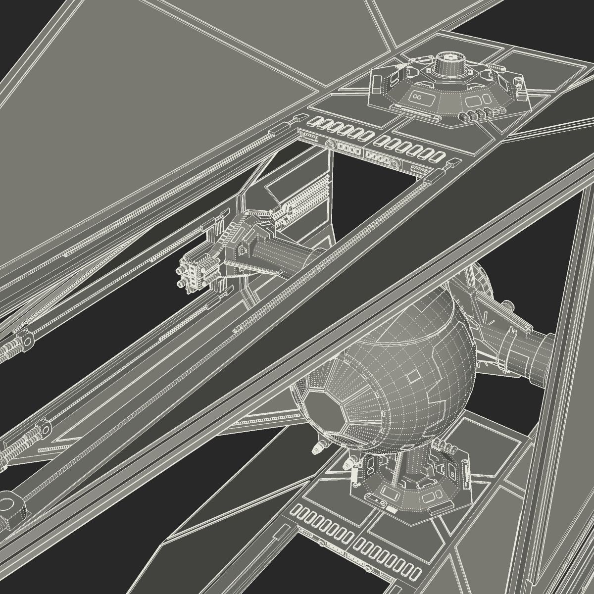 TIE Enforcer 3D model_17