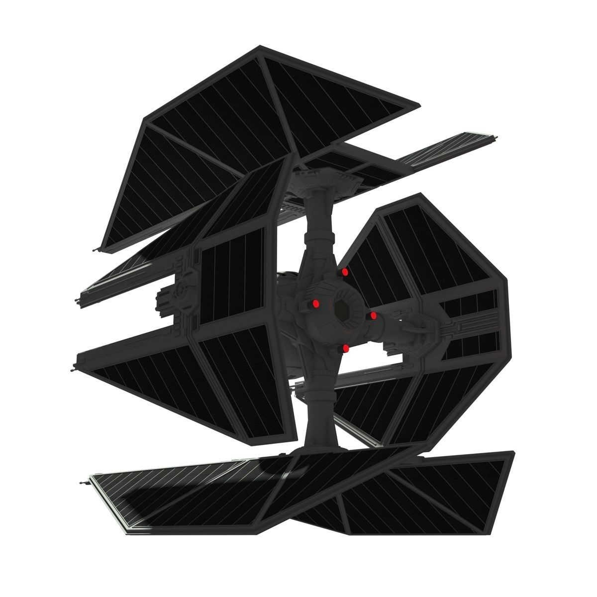 TIE Enforcer 3D model_2